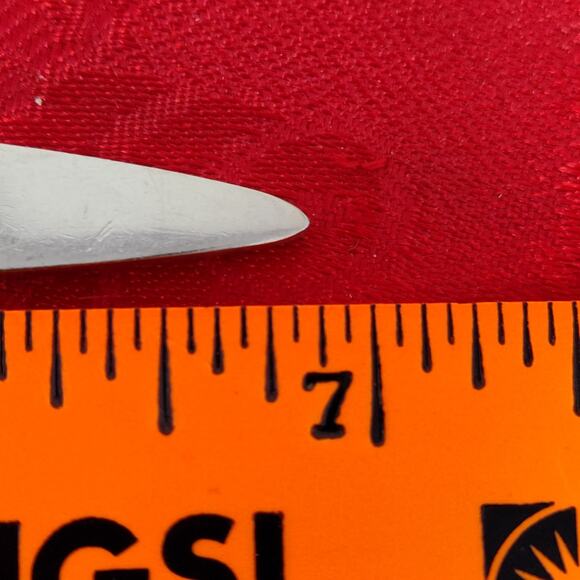 6 Oneida Oneidacraft Deluxe Stainless Wintersong Table Spoons - Picture 6 of 12